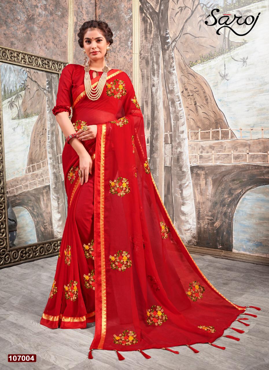 Saroj Present  Vinanti Sarees Catalogue