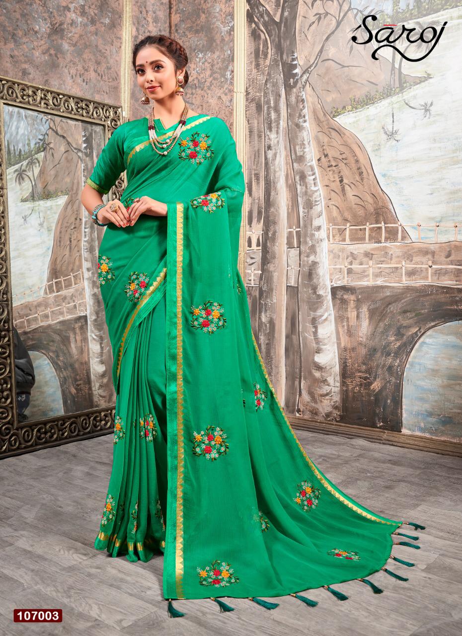 Saroj Present  Vinanti Sarees Catalogue