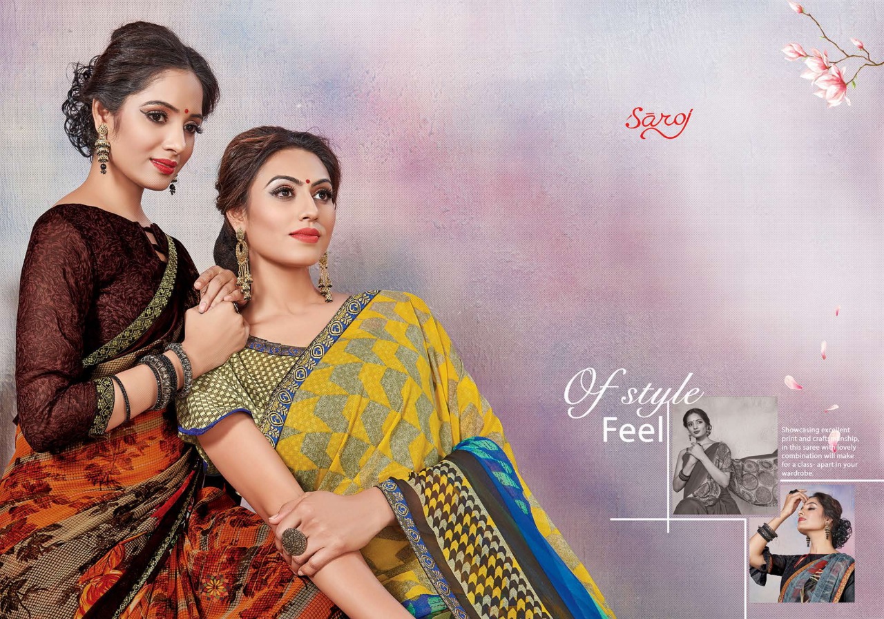 Saroj Present Imli Vol 3 Partywear Saree Collection.