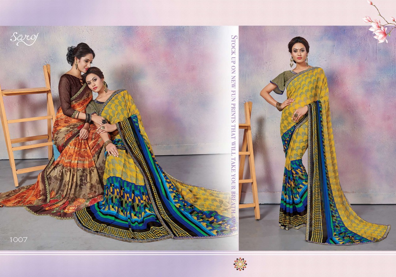 Saroj Present Imli Vol 3 Partywear Saree Collection.