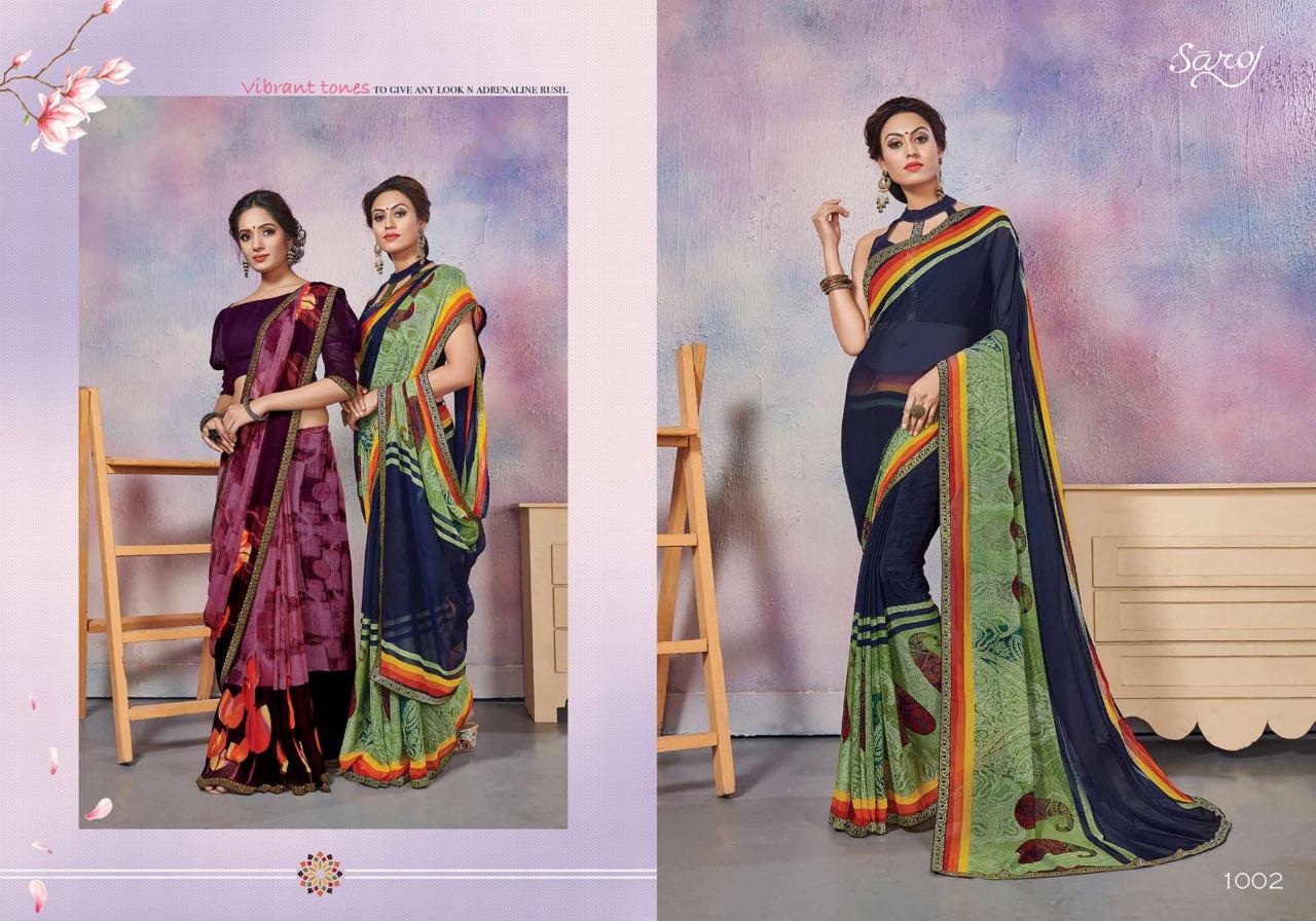 Saroj Present Imli Vol 3 Partywear Saree Collection.