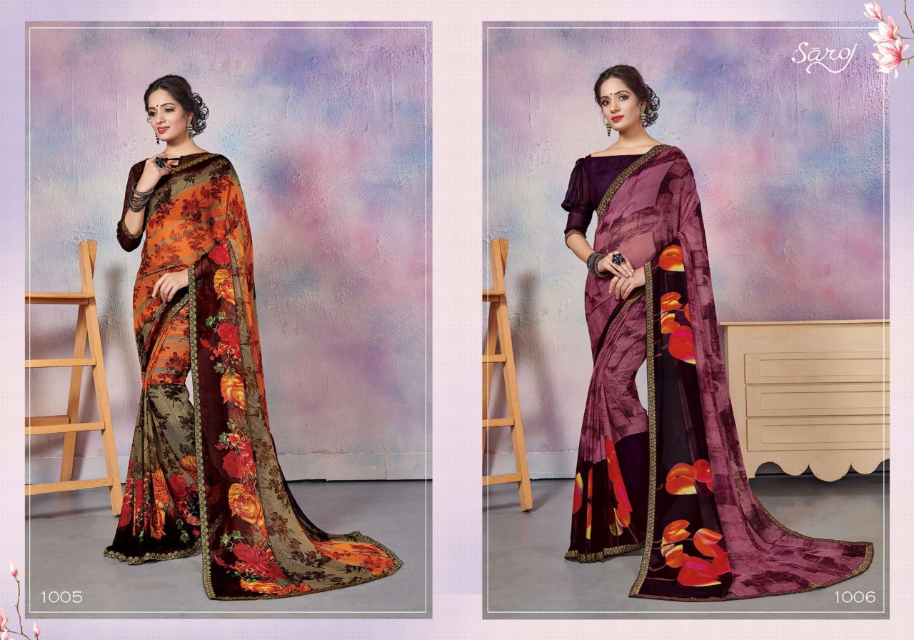 Saroj Present Imli Vol 3 Partywear Saree Collection.