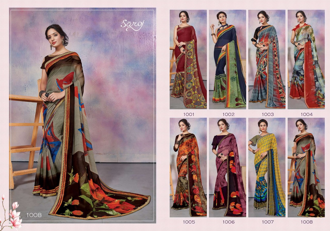 Saroj Present Imli Vol 3 Partywear Saree Collection.