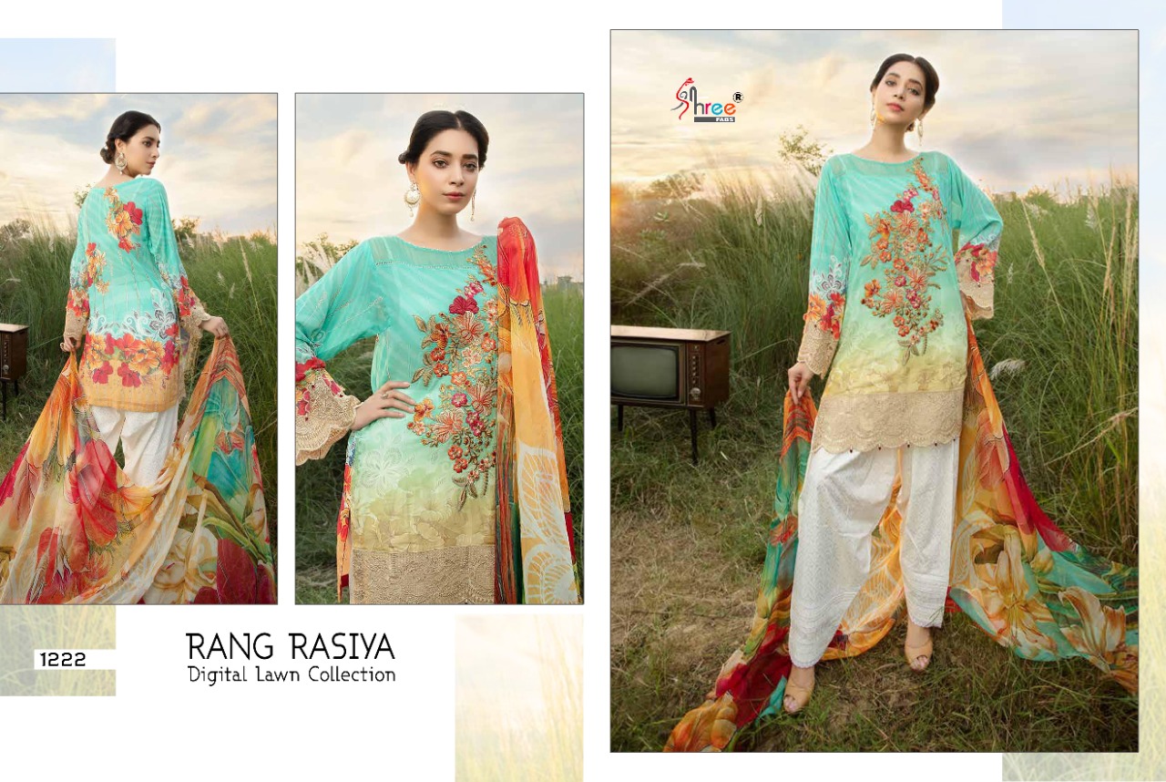 Shree Present  Rang Rasiya Cotton  Pakistani Salwar Suits
