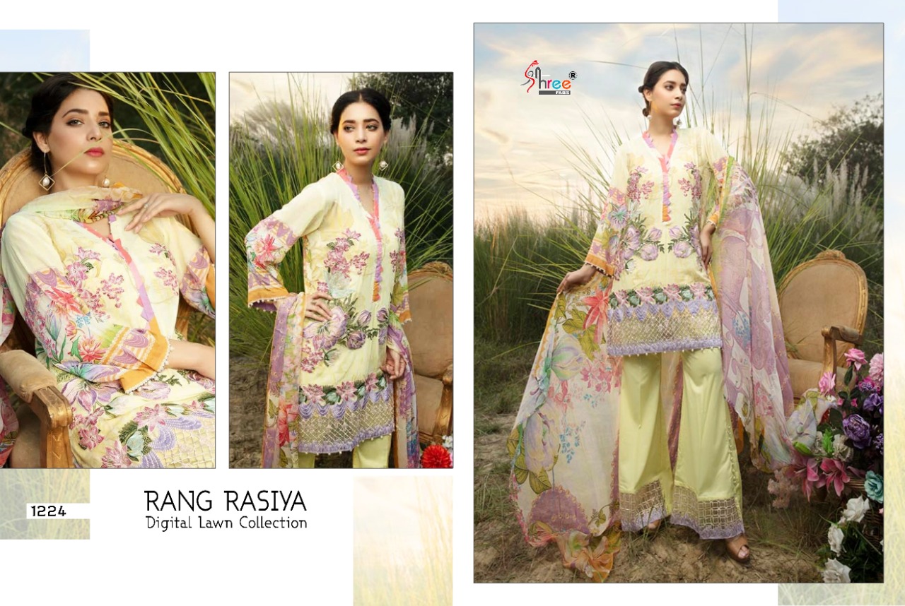 Shree Present  Rang Rasiya Cotton  Pakistani Salwar Suits