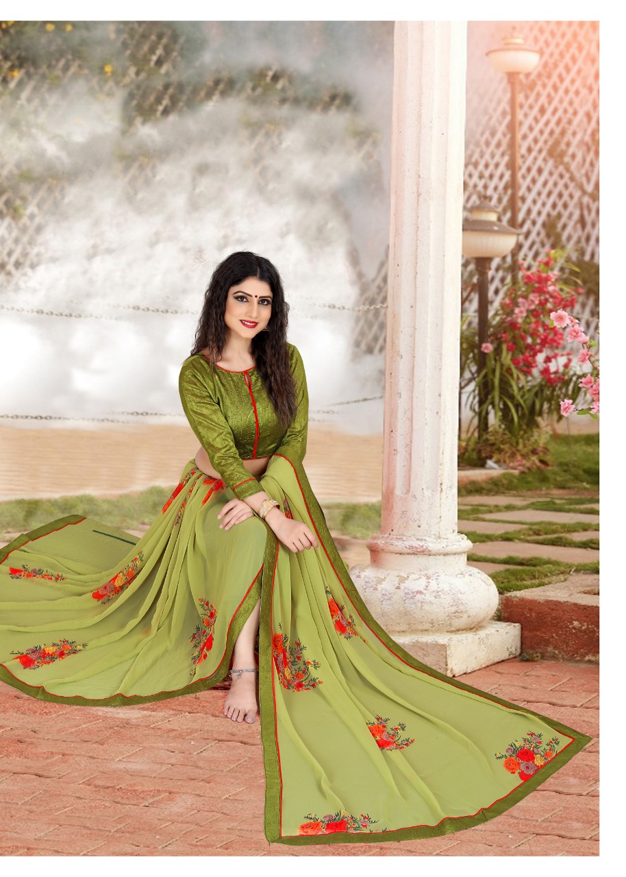 Soumya Casual Wear Sarees Catalogue