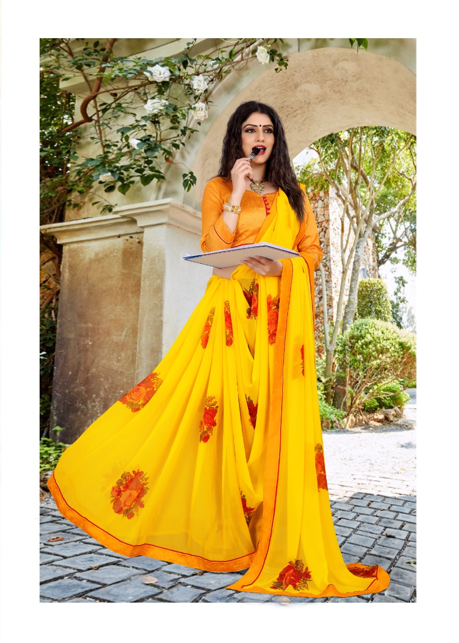 Soumya Casual Wear Sarees Catalogue
