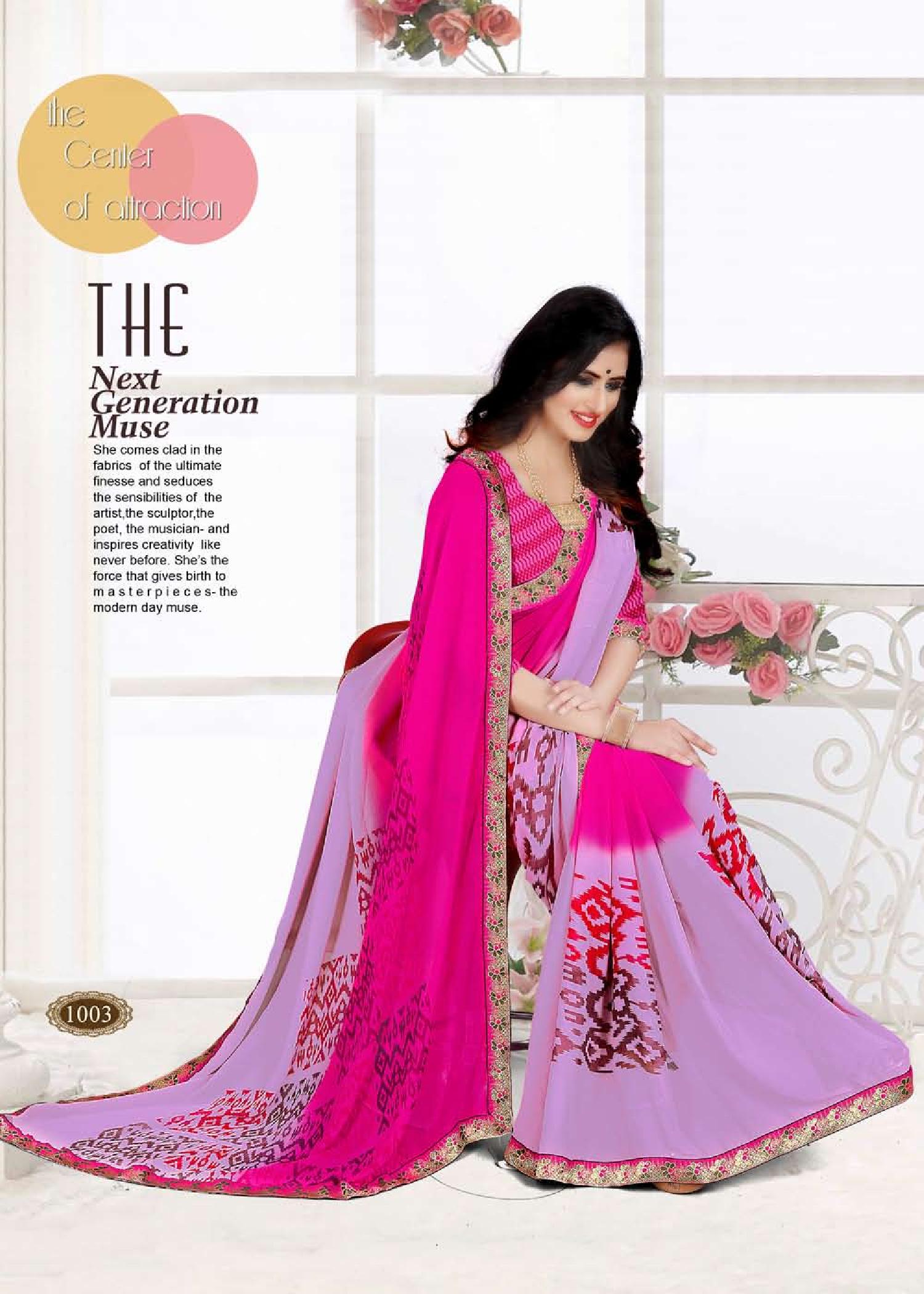 Sparsh Weight Less Casual Wear Sarees Catalogue
