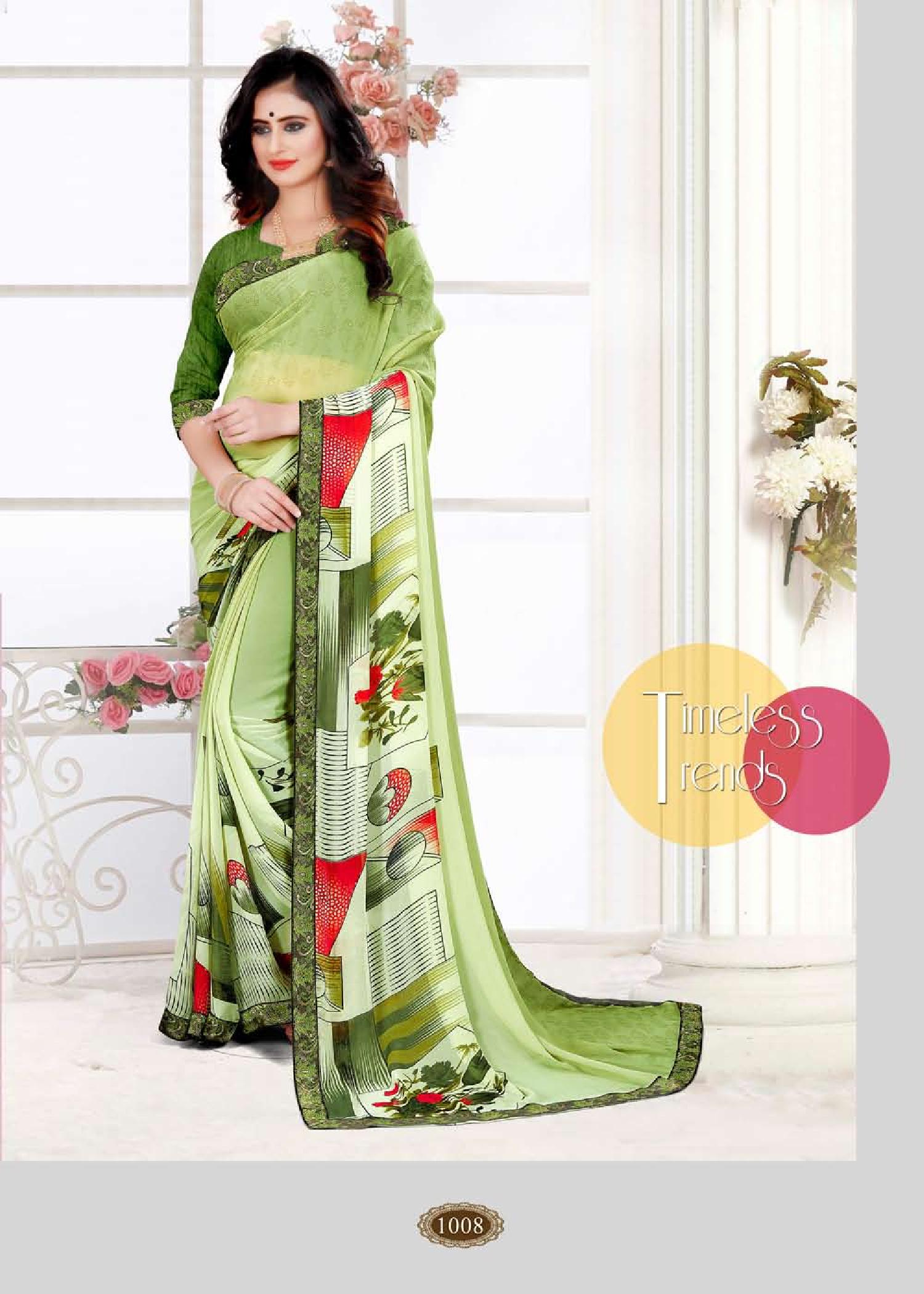 Sparsh Weight Less Casual Wear Sarees Catalogue