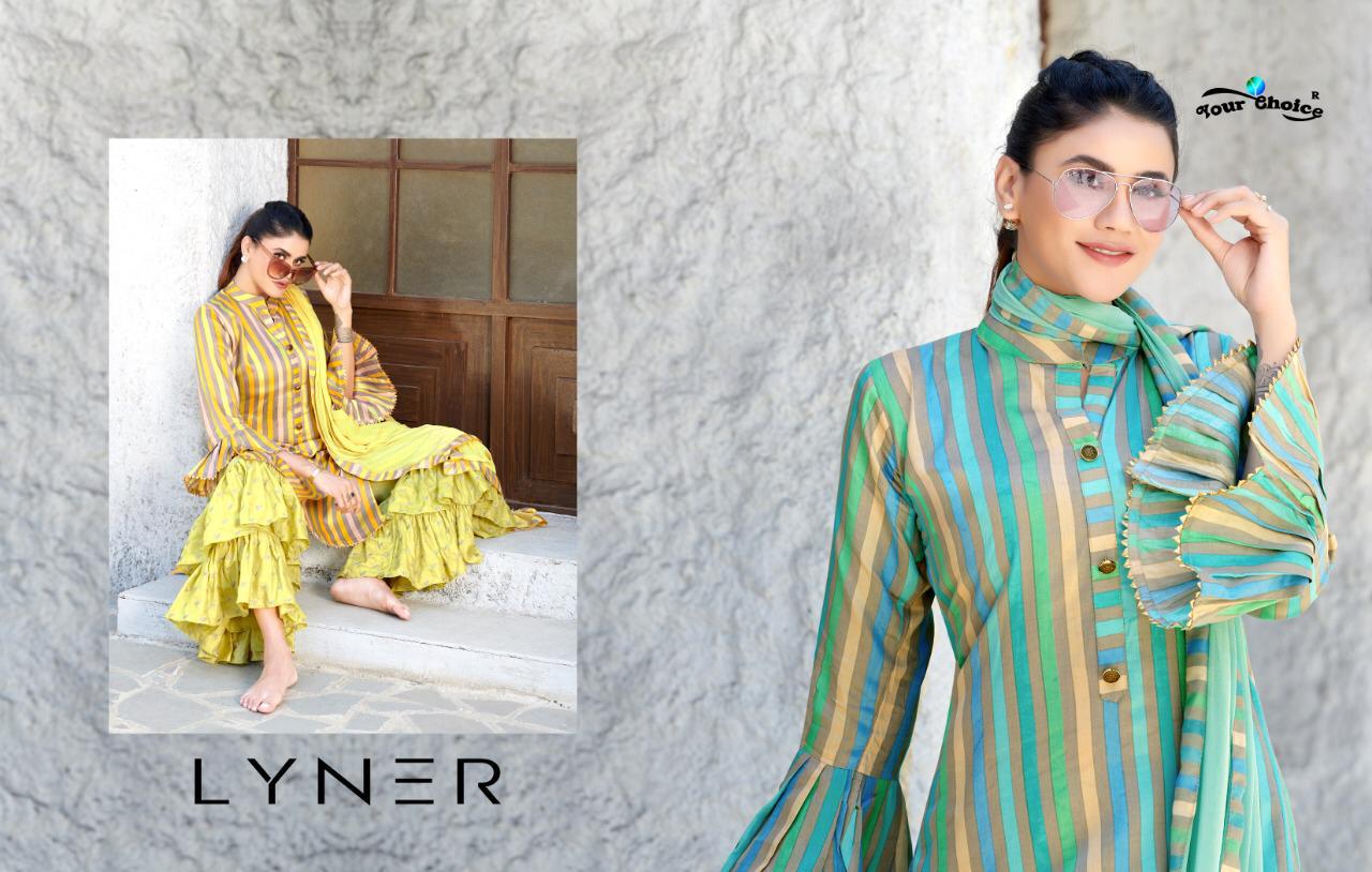 Your Choice  Present Lyner Printed Style  Sararara Collection