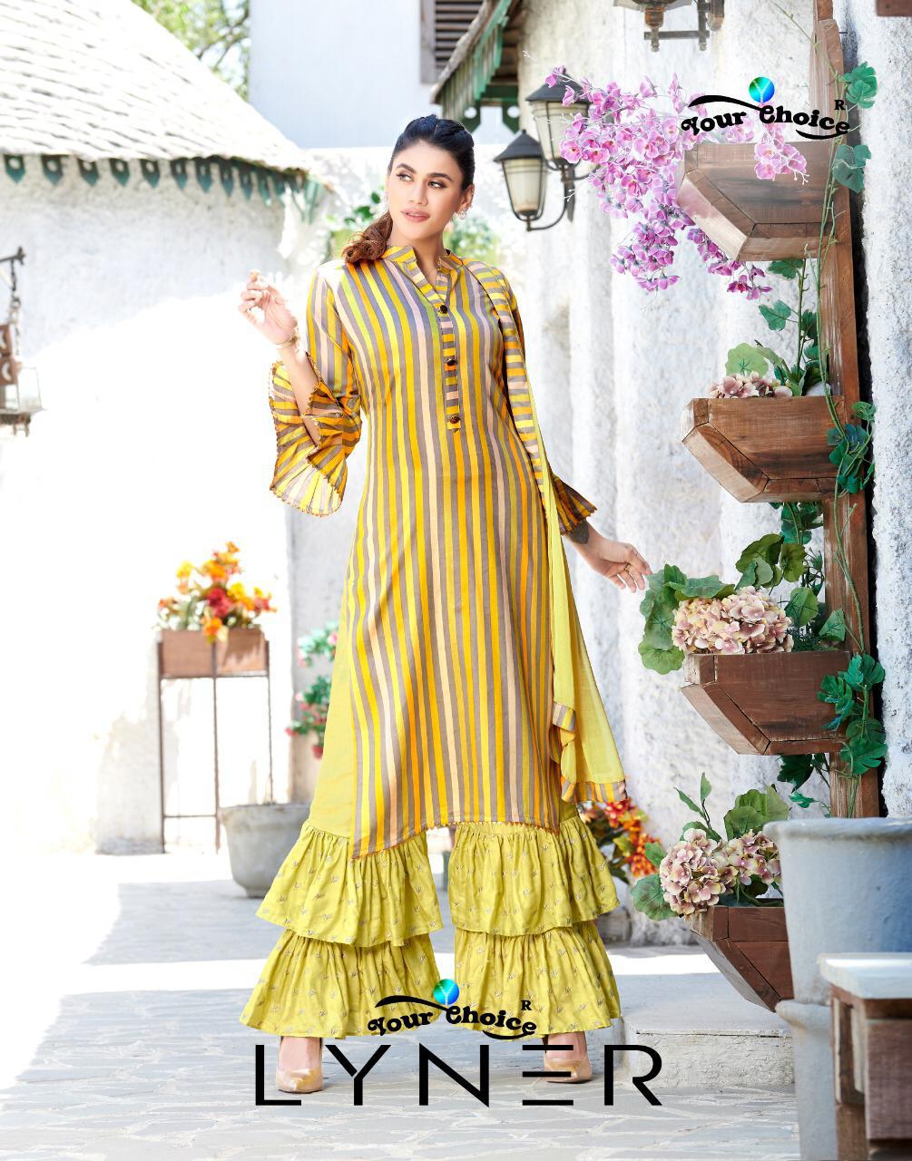 Your Choice  Present Lyner Printed Style  Sararara Collection
