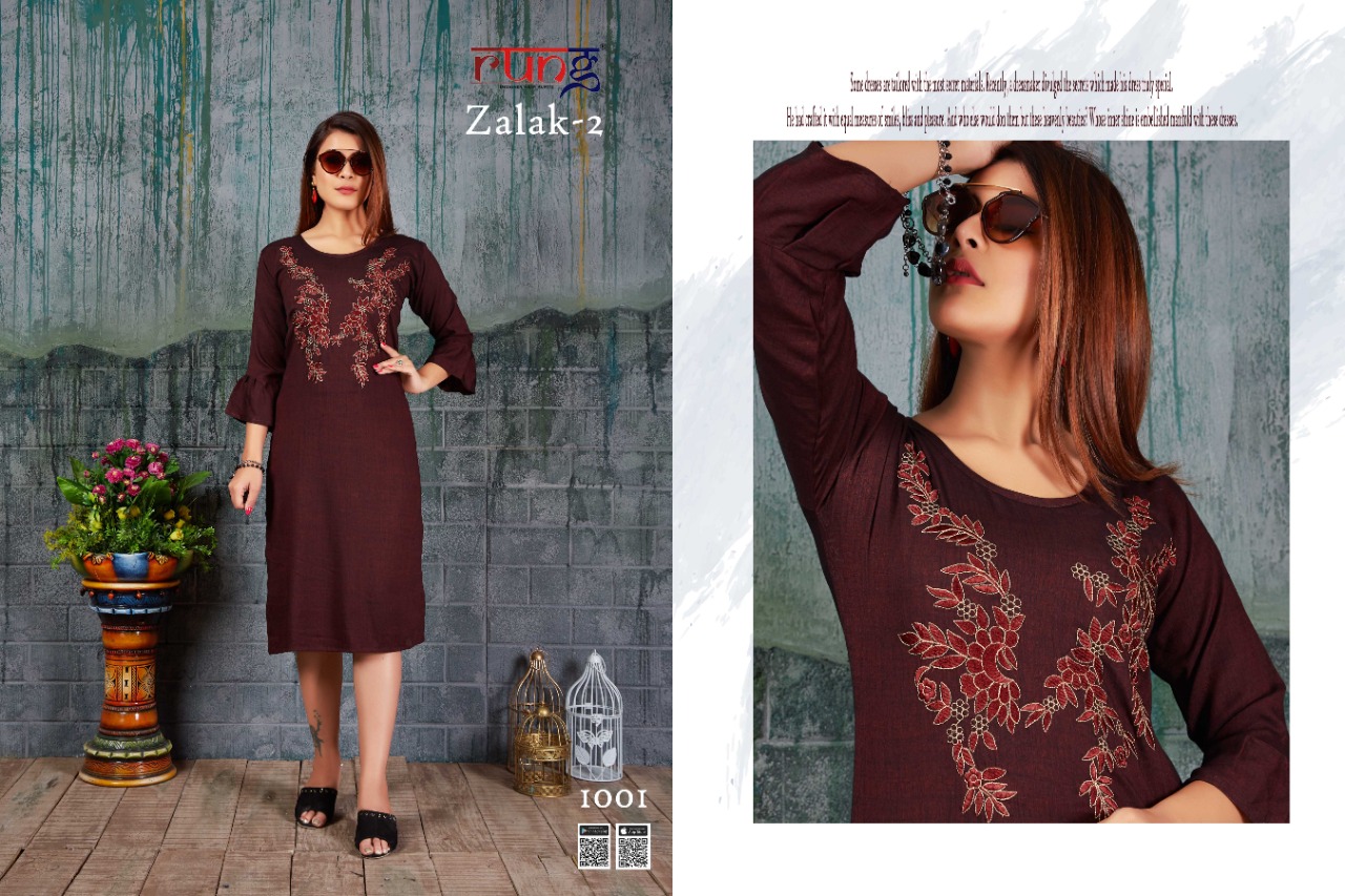 Zalal Vol 2 Casual Wear Kurti  Collection