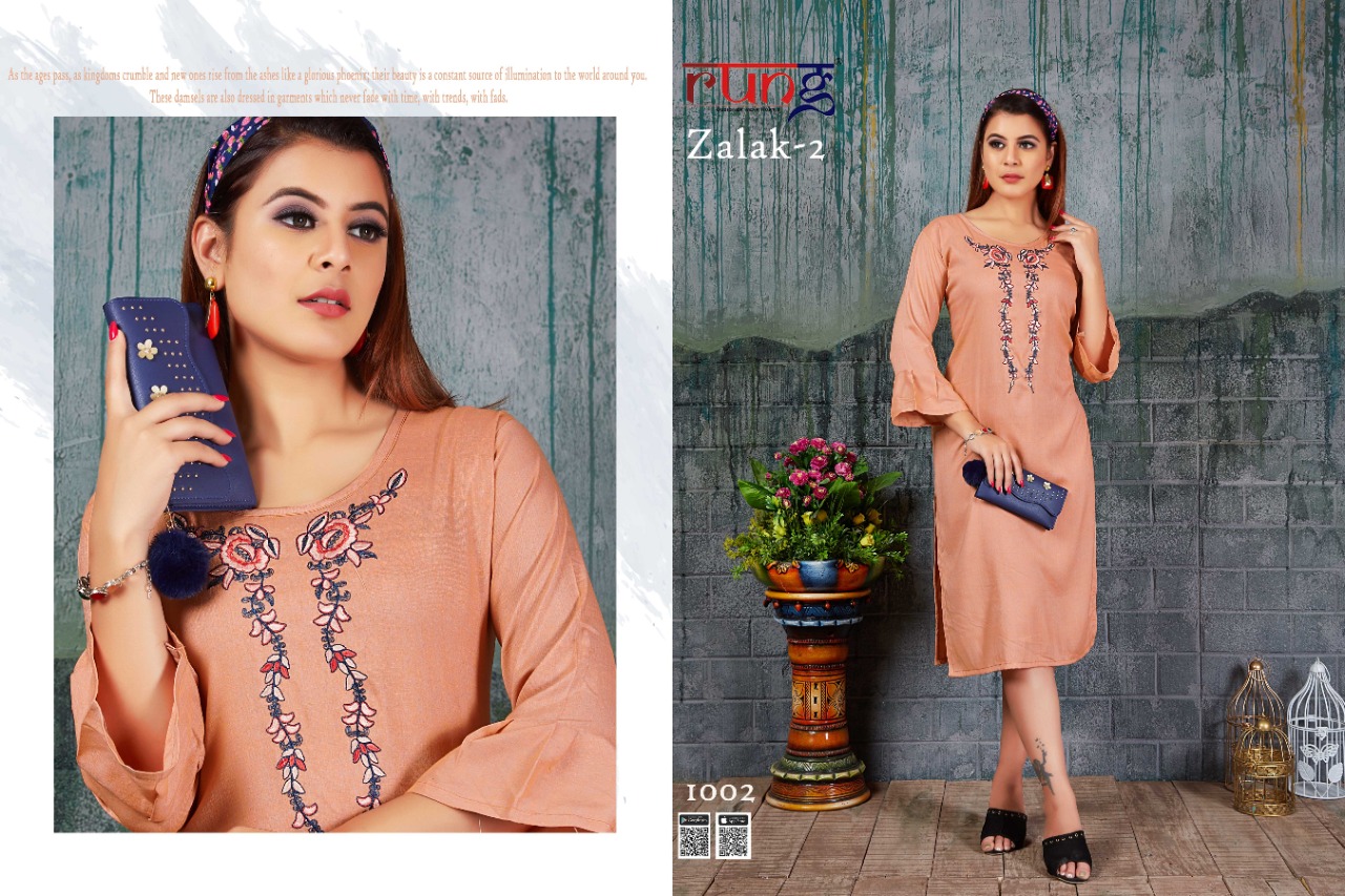 Zalal Vol 2 Casual Wear Kurti  Collection