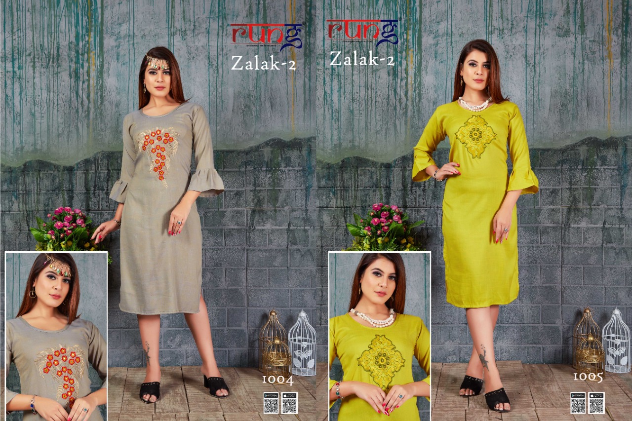 Zalal Vol 2 Casual Wear Kurti  Collection