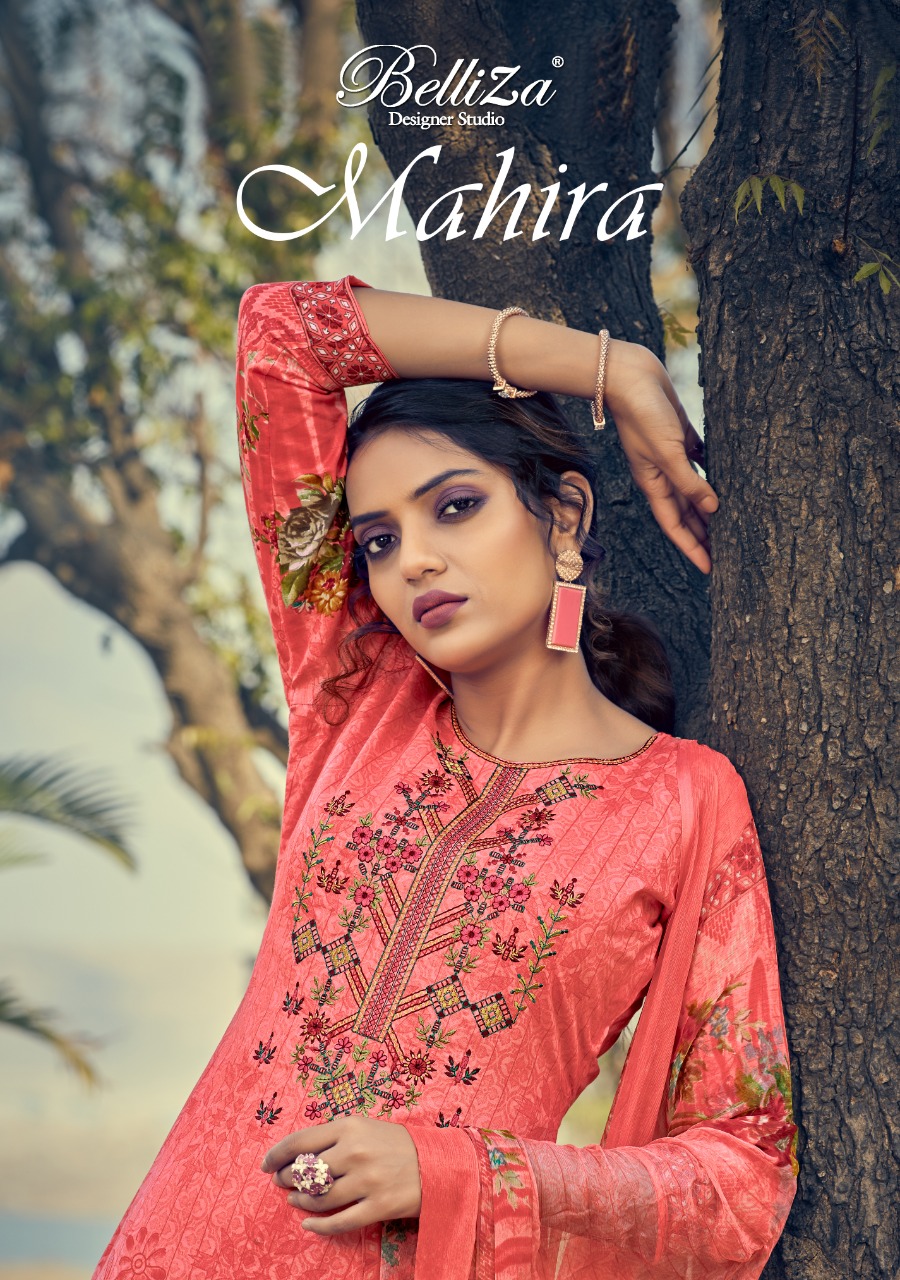 Beliza Presents   Mahira Vol 2  Print Cotton Dress Material