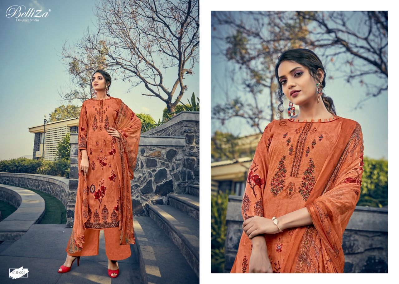 Beliza Presents   Mahira Vol 2  Print Cotton Dress Material