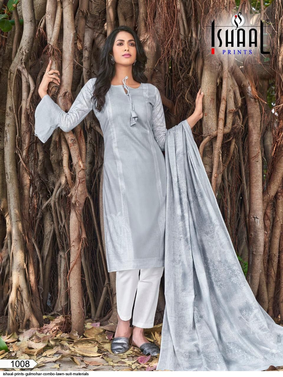 Ishaal Gulmohar Combo  Pure Lawn Collection