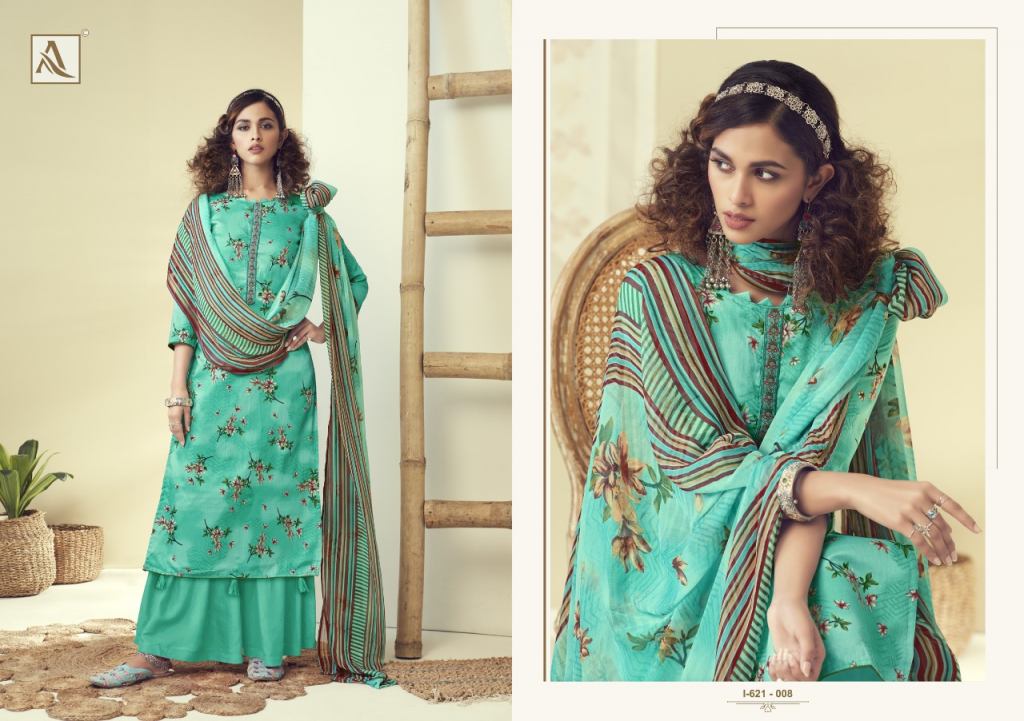 Alok Presents Kangan Collection Of Designer Pure Jam Cotton Dress Materials