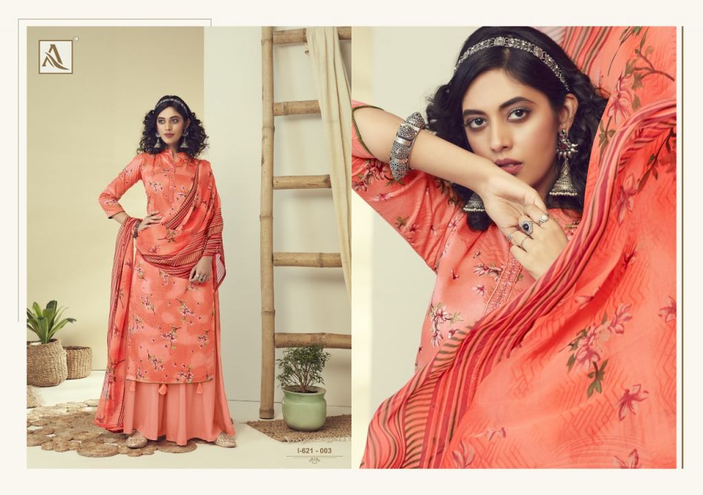 Alok Presents Kangan Collection Of Designer Pure Jam Cotton Dress Materials
