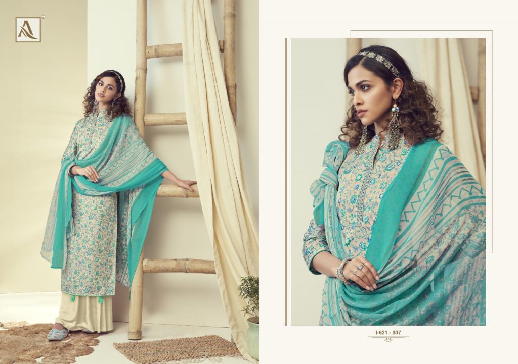 Alok Presents Kangan Collection Of Designer Pure Jam Cotton Dress Materials