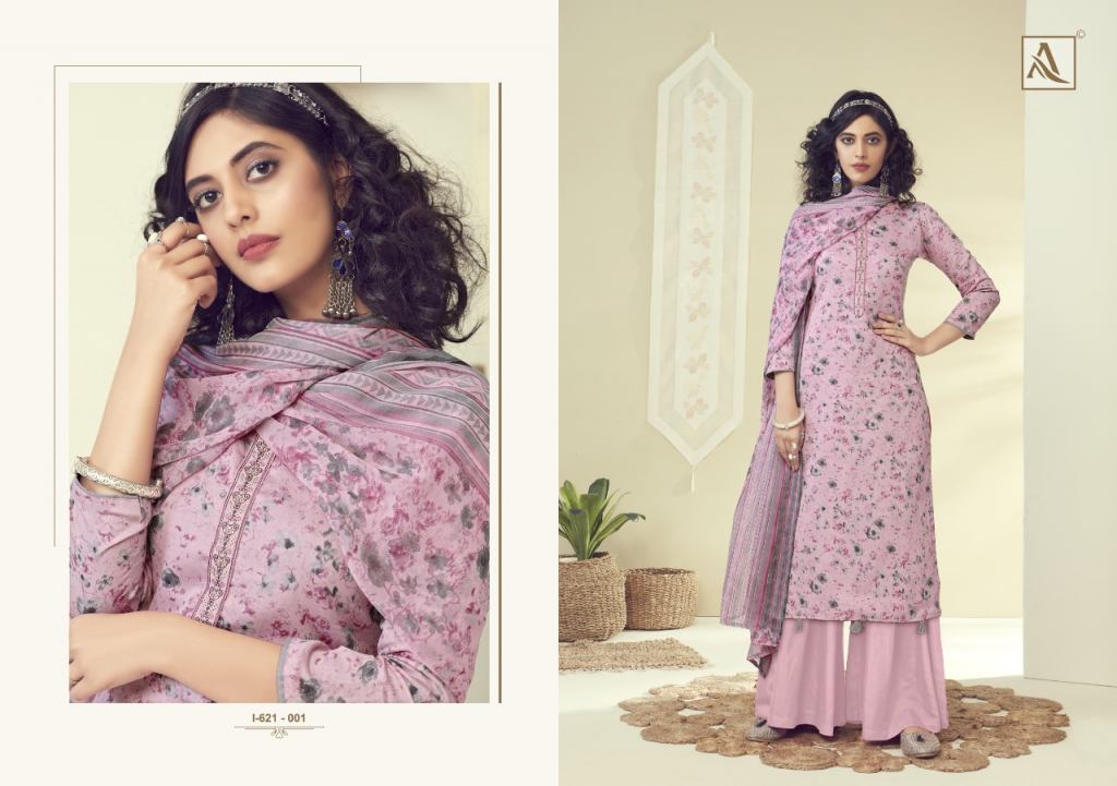 Alok Presents Kangan Collection Of Designer Pure Jam Cotton Dress Materials
