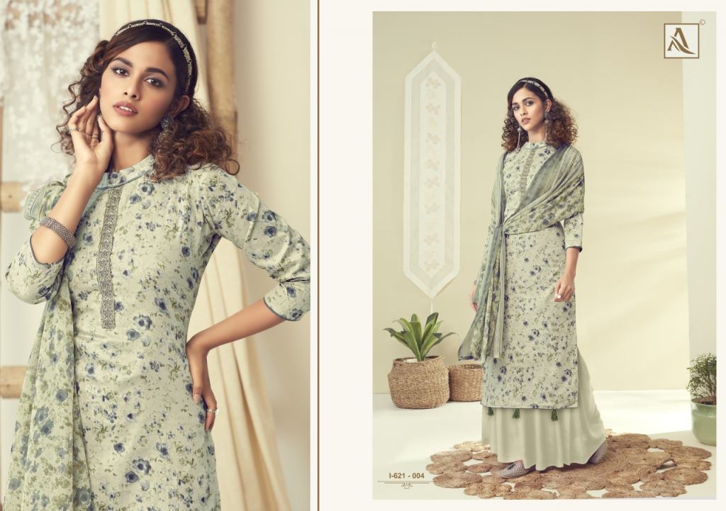 Alok Presents Kangan Collection Of Designer Pure Jam Cotton Dress Materials