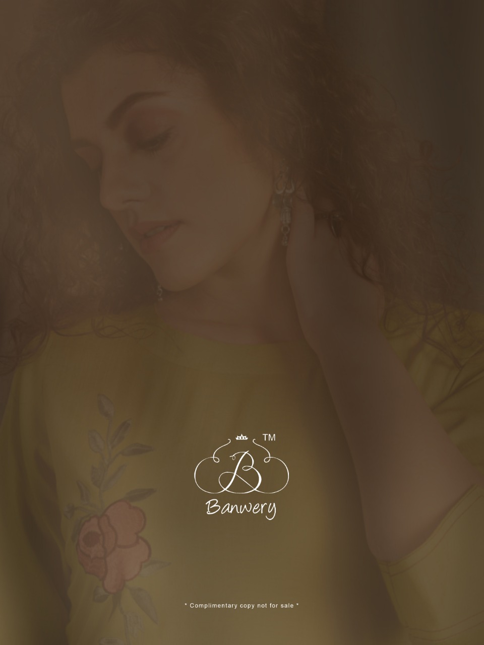 Banwery Fashion Presents Taapsee Collection Of Slub Rayon Self Embroidered Kurtis