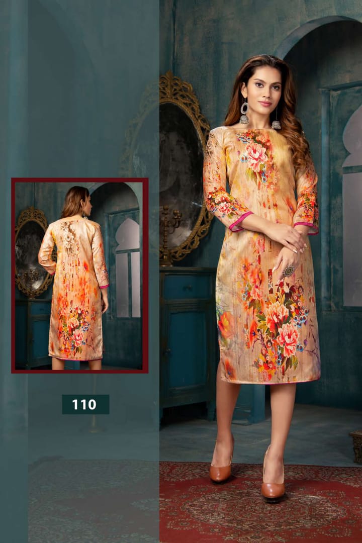 Fashion Talks Presents Hinayaa Collection Of Digital Printed Casual Kurtis