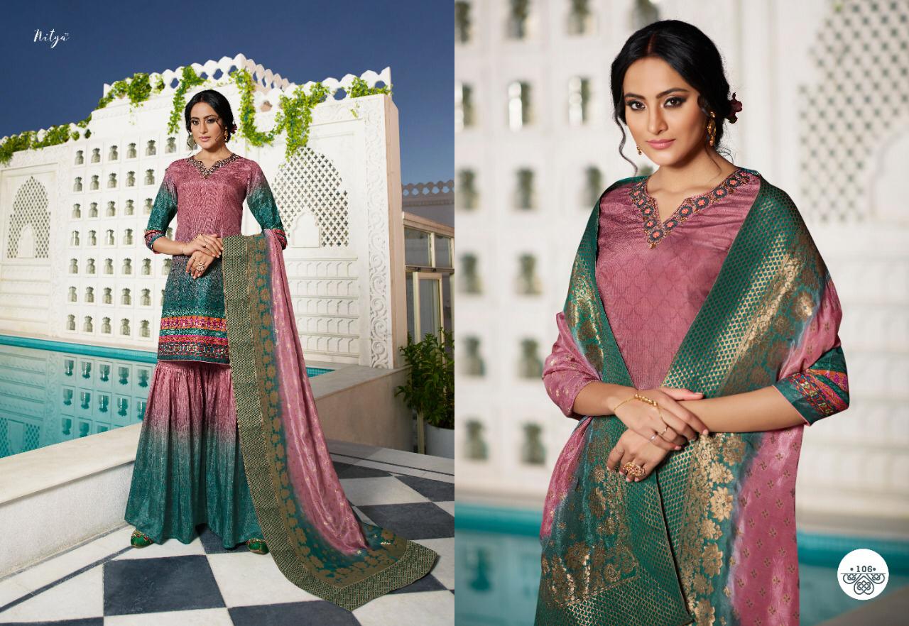 Lt Presents Arunima Collection Of Silk Designer Digital Printed Salwar Suit