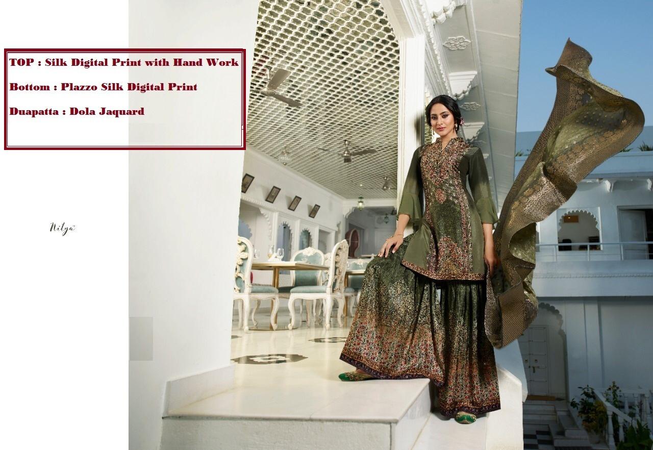 Lt Presents Arunima Collection Of Silk Designer Digital Printed Salwar Suit