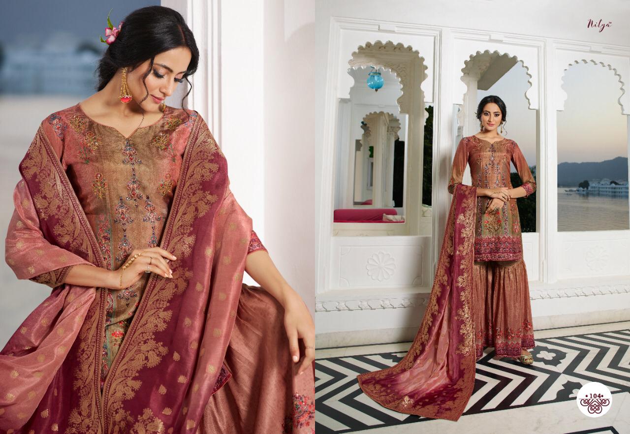 Lt Presents Arunima Collection Of Silk Designer Digital Printed Salwar Suit
