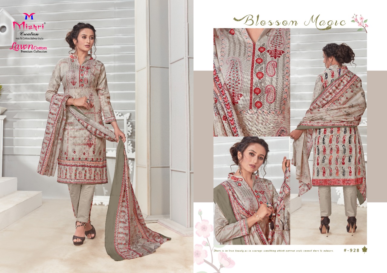 Mishri Presents Lawn Cotton 3 Collection Of Lawn Cotton Karachi Printed Dress Materials