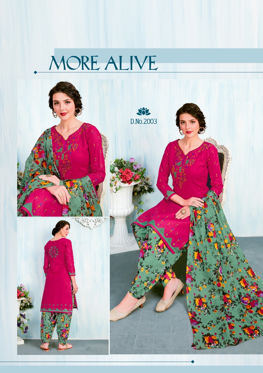 Mishri Presents Magical Patiyala 2 Collection Of Pure Cotton Attractive Printed Dress Materials