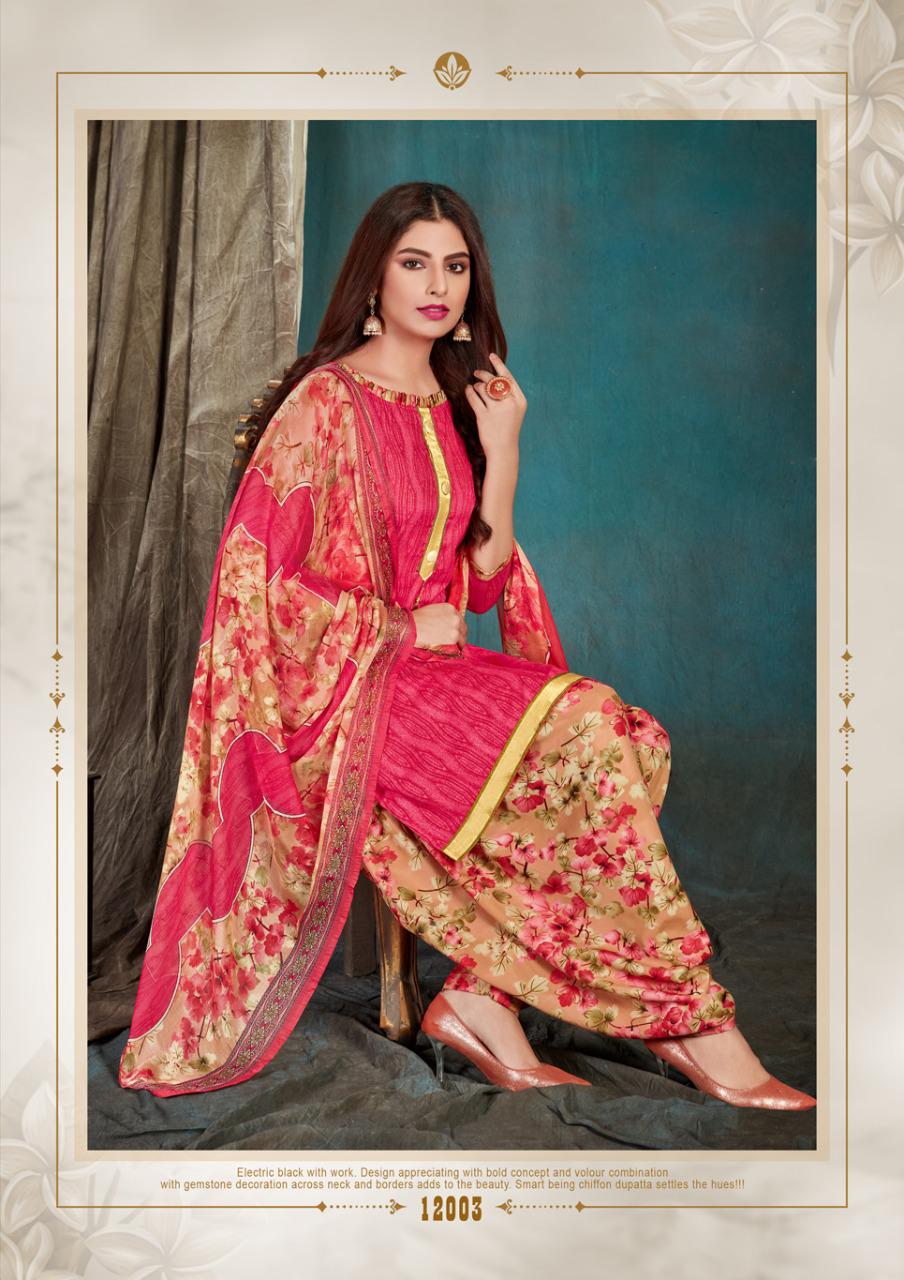 Roli Moli Presents Khoinoor Collection Of Prettiest Printed Patiyala Designer Suit