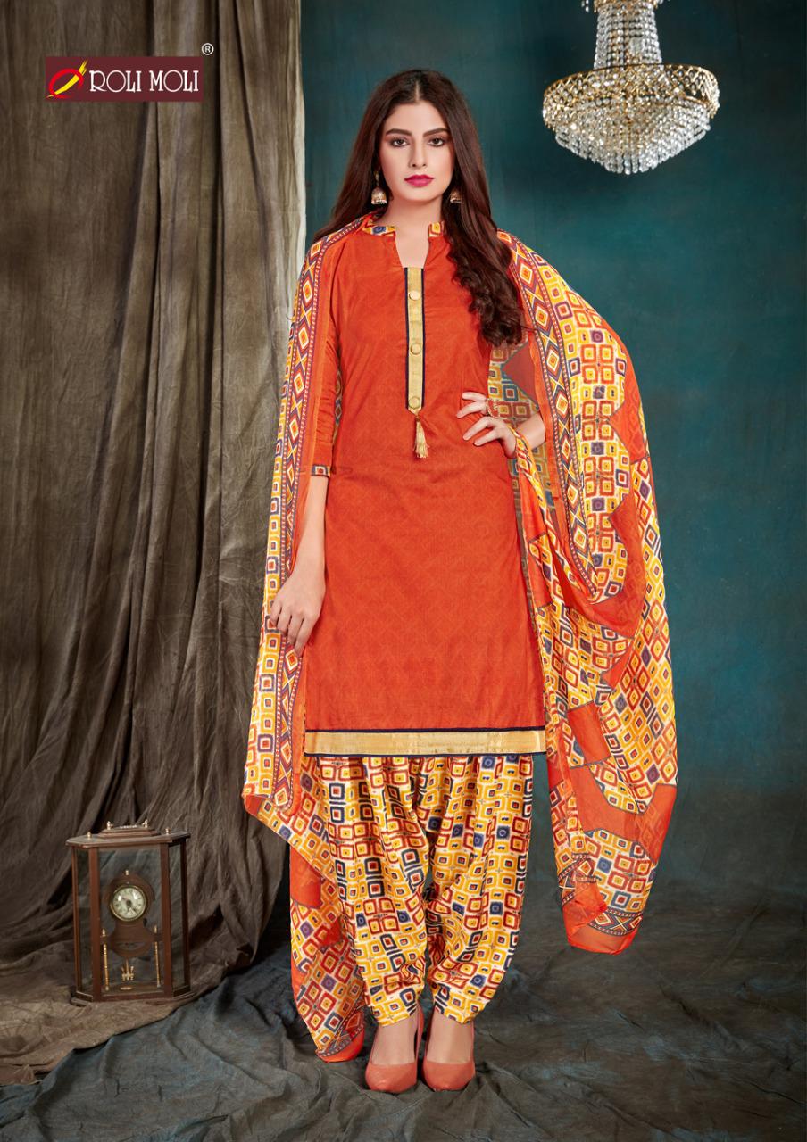 Roli Moli Presents Khoinoor Collection Of Prettiest Printed Patiyala Designer Suit