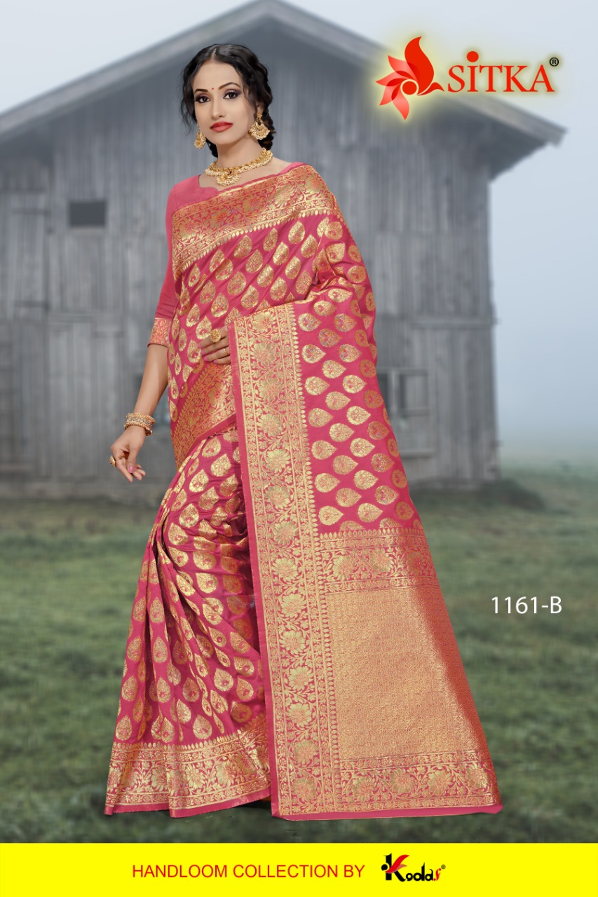 Sitka Presents Suhag Joda 1161 Collection Of Cotton Silk Designer Sarees