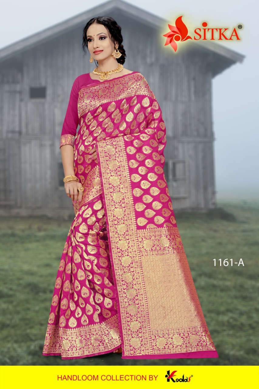 Sitka Presents Suhag Joda 1161 Collection Of Cotton Silk Designer Sarees