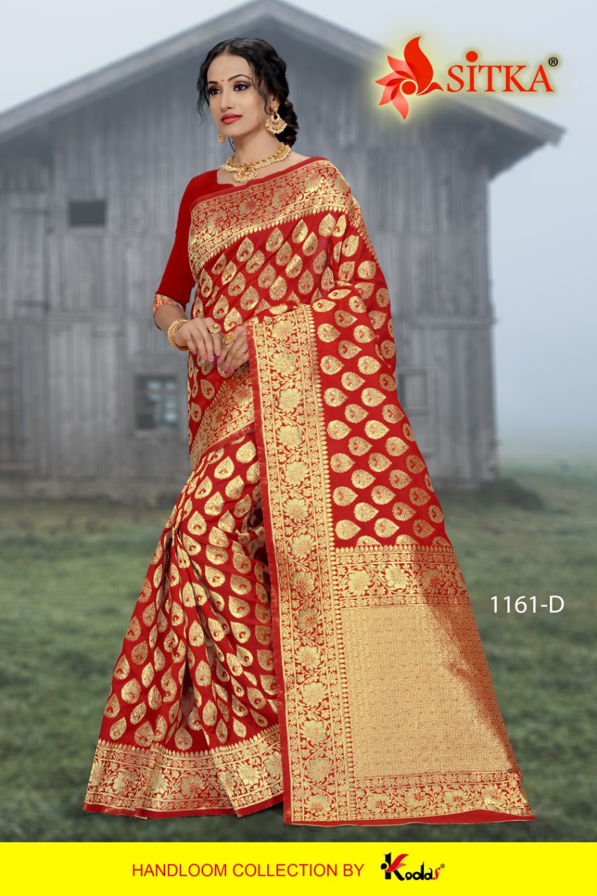 Sitka Presents Suhag Joda 1161 Collection Of Cotton Silk Designer Sarees