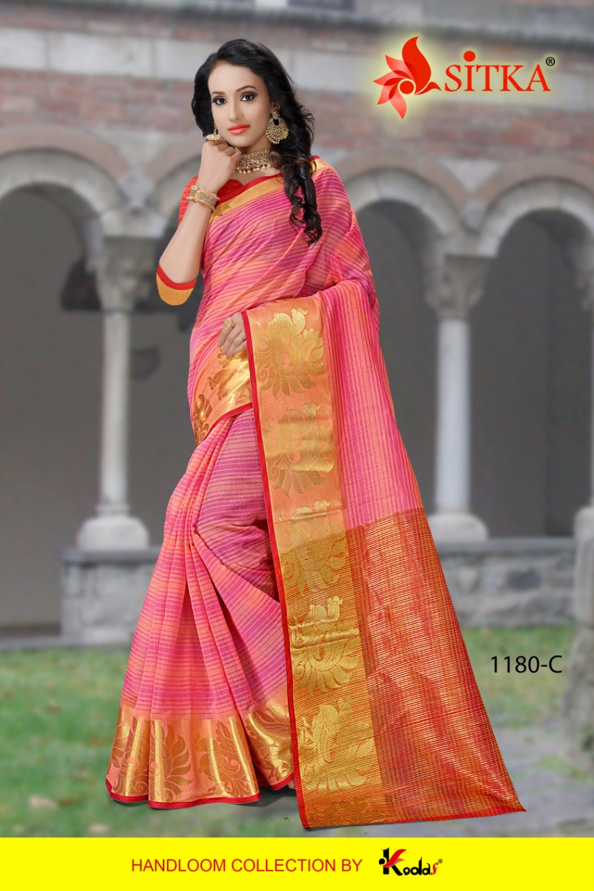Sitka Presents Sweety 1180 Collection Of Poly Cotton Casual Sarees