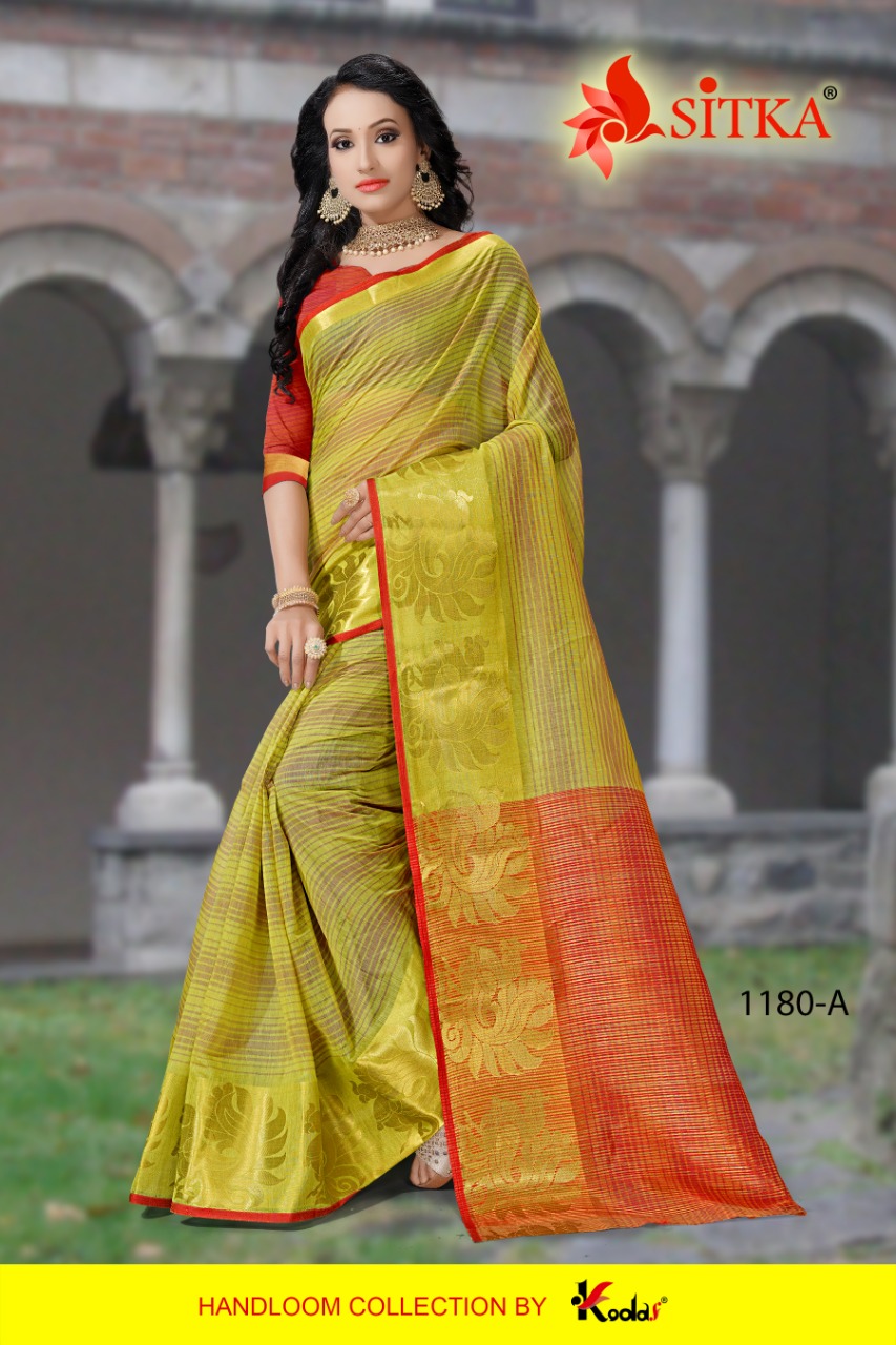Sitka Presents Sweety 1180 Collection Of Poly Cotton Casual Sarees