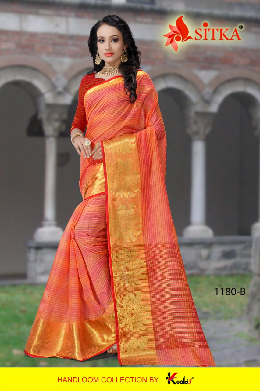 Sitka Presents Sweety 1180 Collection Of Poly Cotton Casual Sarees