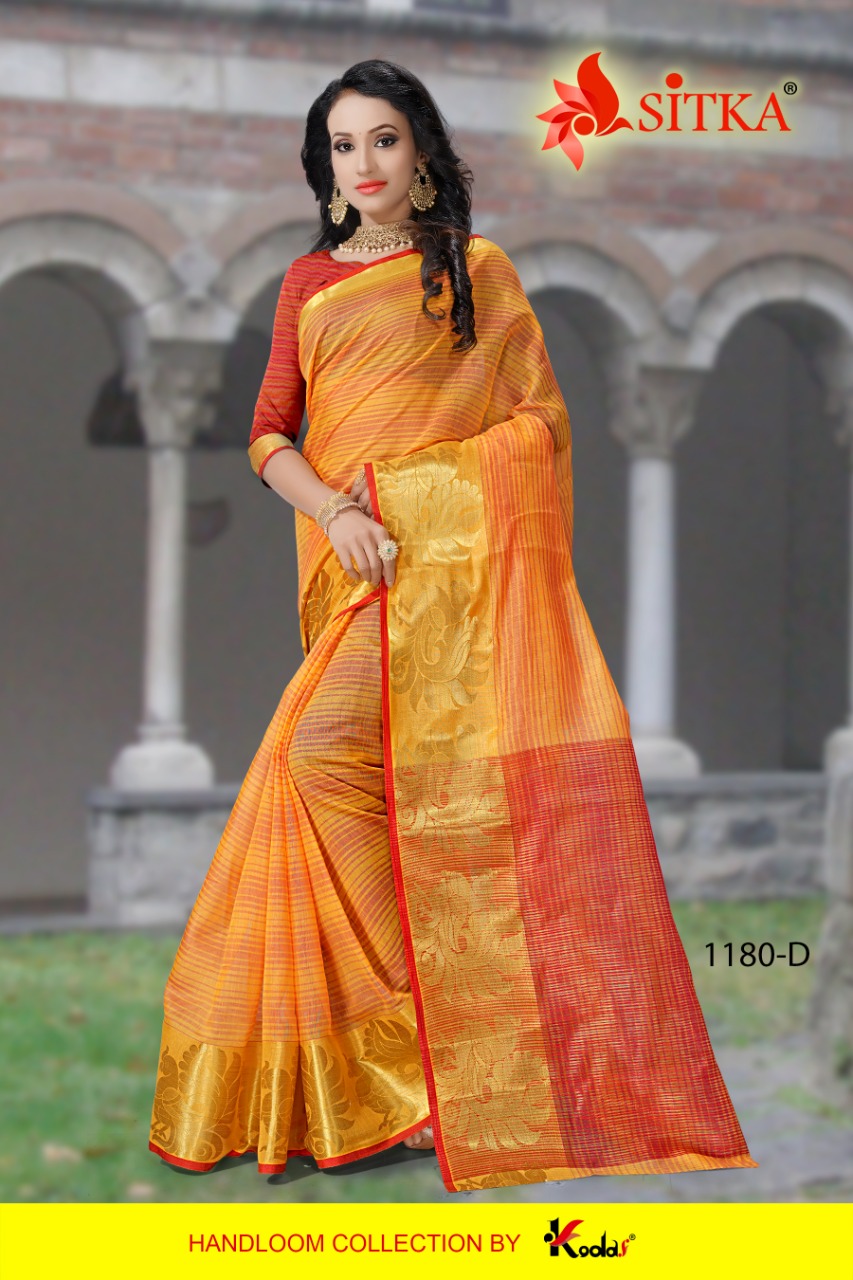 Sitka Presents Sweety 1180 Collection Of Poly Cotton Casual Sarees
