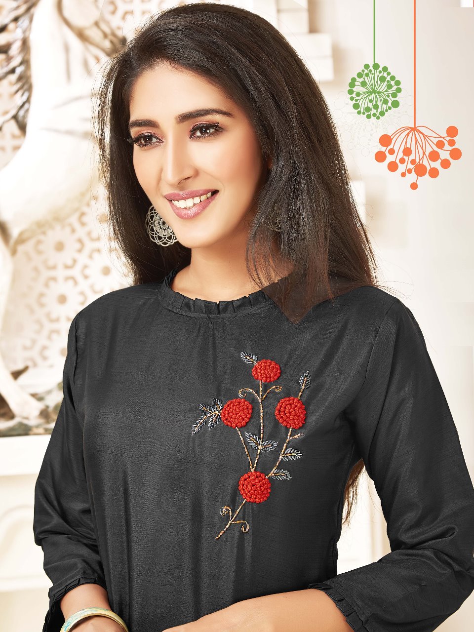 Smylee Presents Rubab Collection Of Designer Kurti With Pant