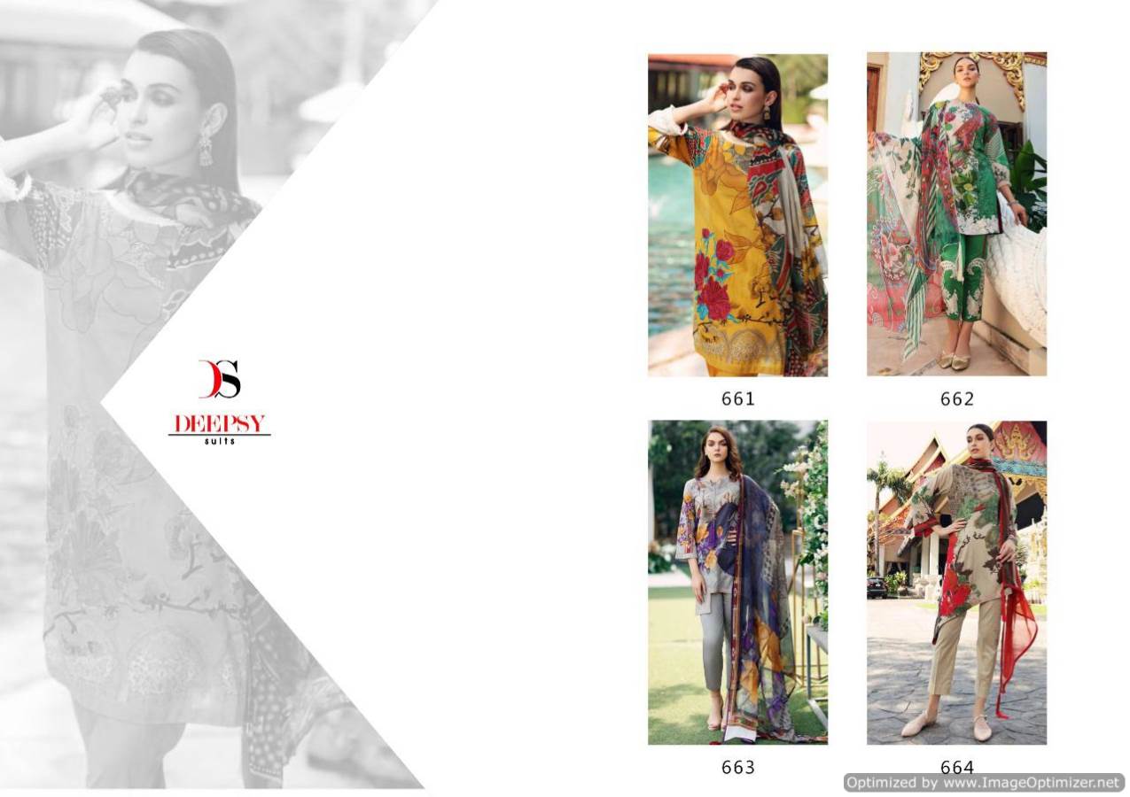 Deepsy Presents Charizma 2 Collection Of Digital Print With Embroidered Pakistani Suits