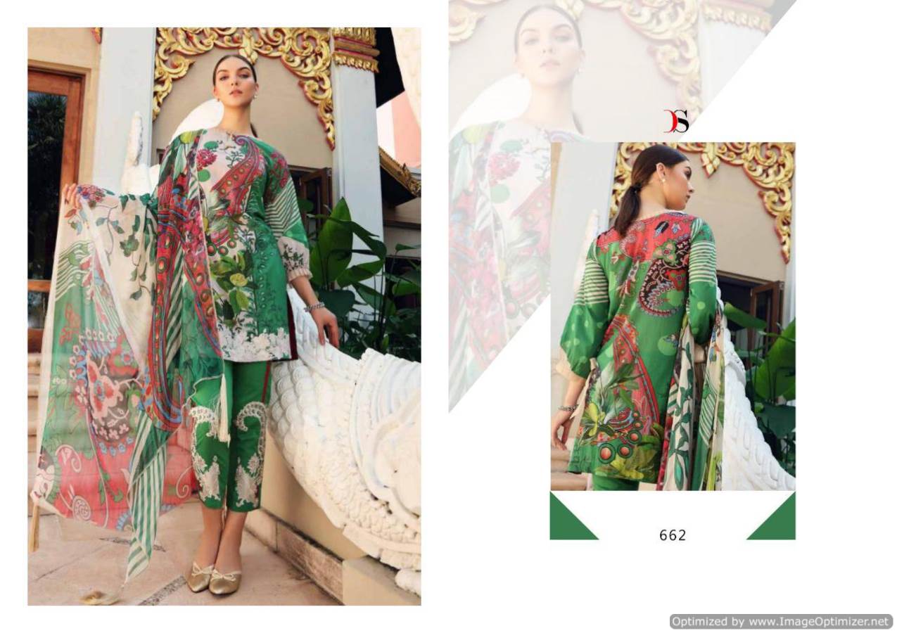 Deepsy Presents Charizma 2 Collection Of Digital Print With Embroidered Pakistani Suits
