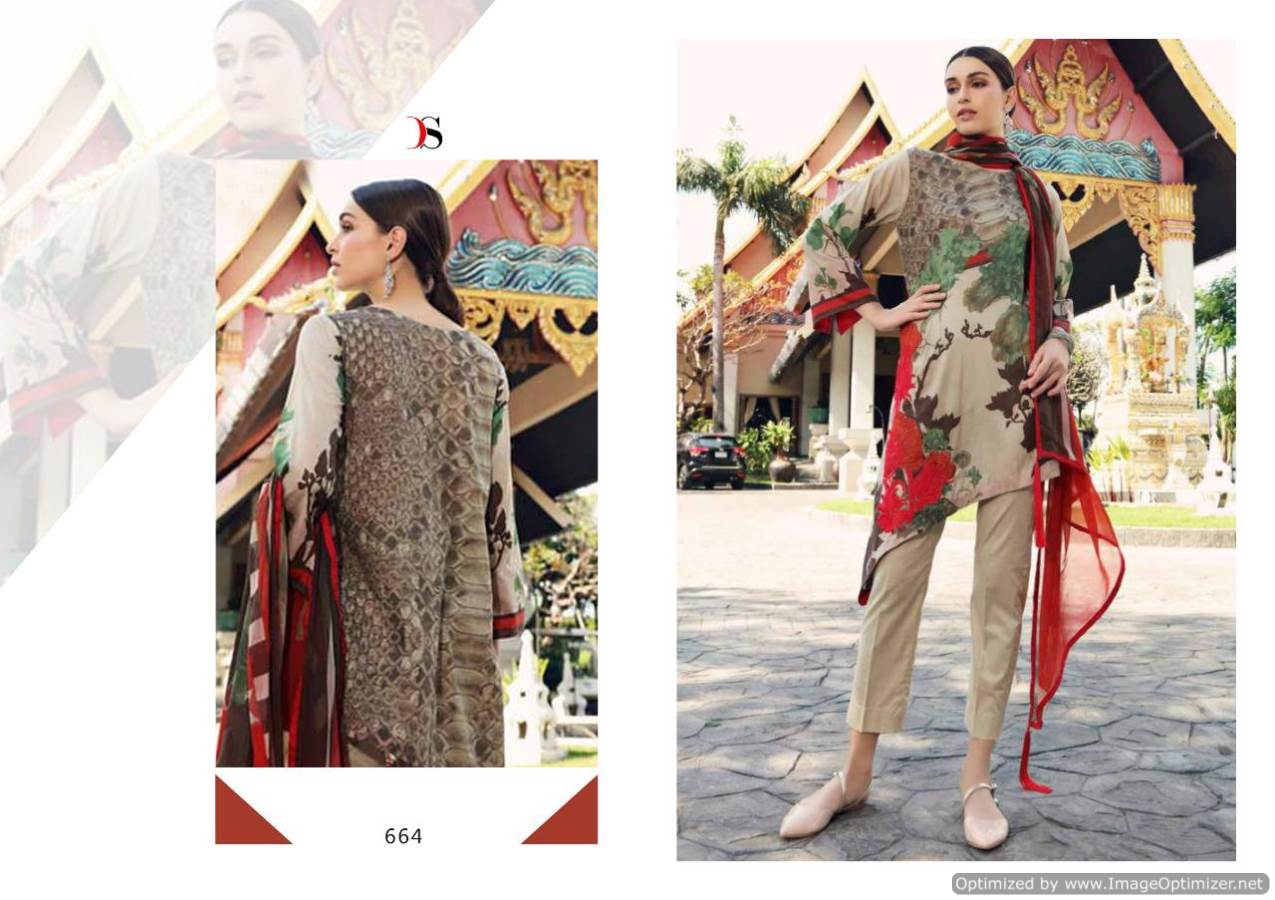 Deepsy Presents Charizma 2 Collection Of Digital Print With Embroidered Pakistani Suits
