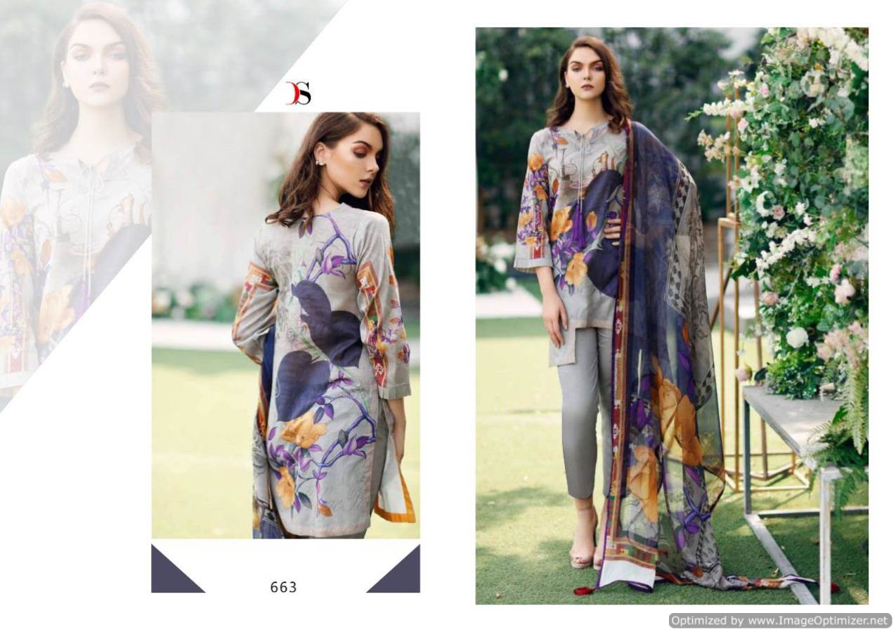 Deepsy Presents Charizma 2 Collection Of Digital Print With Embroidered Pakistani Suits