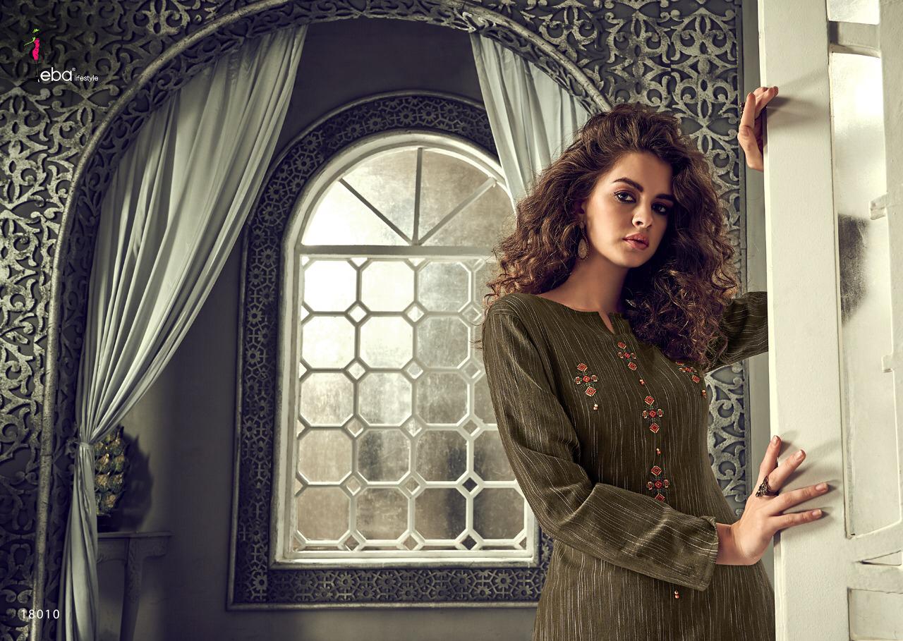 Eba Life Style Presents Sofiya 2 Collection Of Straight-cut Long Designer Kurtis