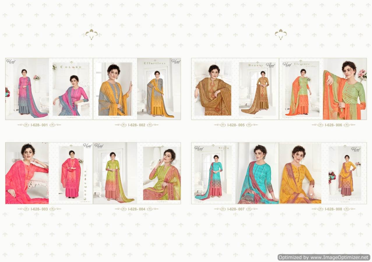 Harshit Presents Kainaat Collection Of Jam Cotton Bandhni Digital Printed Dress Materials