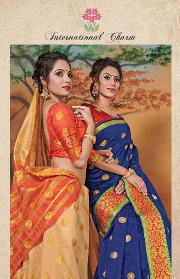 Saroj Presents Shaurya 2 Collection Of Weving Silk Festive Wear Sarees